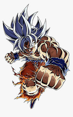 Wall Art - Drawing - Son Goku ultra instinct  by Alexia Chapuis