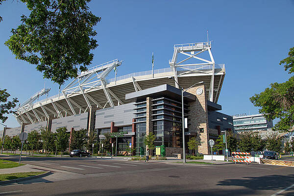 Wall Art - Photograph - Sonny Lubick Field at Canvas Stadium at Coloardo State University by Eldon McGraw