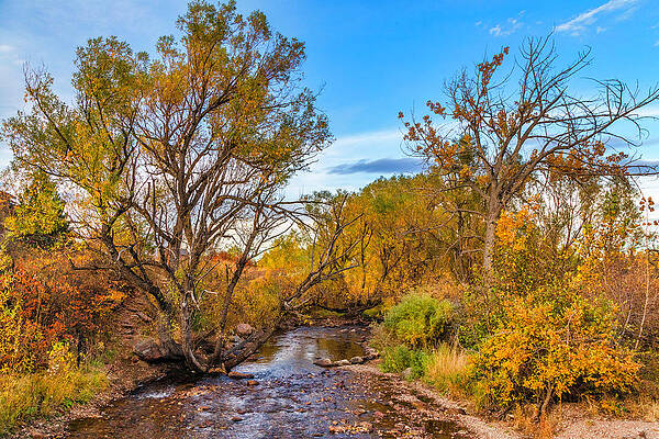 South Boulder Creek In Eldorado Springs by Lorraine Baum South Boulder Creek In Eldorado Springs by Lorraine Baum