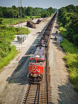 Southbound load of coal at Chiles Junction West Paducah KY by Jim Pearson Southbound load of coal at Chiles Junction West Paducah KY by Jim Pearson