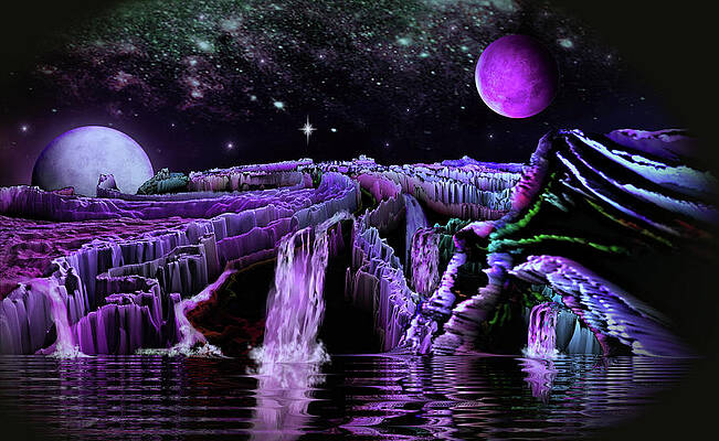 Space Adventures Hidden Waterfalls by Artful Oasis Space Adventures Hidden Waterfalls by Artful Oasis