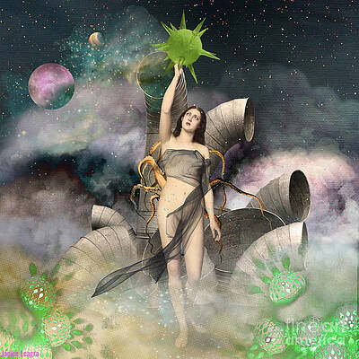 Space Goddess by Janice Leagra dba Big Melon Creative Space Goddess by Janice Leagra dba Big Melon Creative
