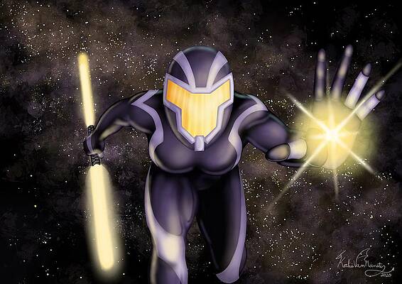 Space Ninja by Katie Van Munster Space Ninja by Katie Van Munster