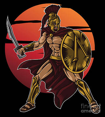 This is Sparta Digital Art by Ronald Barba - Fine Art America