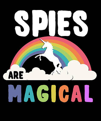 Wall Art - Digital Art - Spies Are Magical by Flippin Sweet Gear