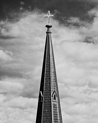 Spire and Cross 2, Grace Episcopal Church, Madison,WIsconsin by Steven Ralser Spire and Cross 2, Grace Episcopal Church, Madison,WIsconsin by Steven Ralser