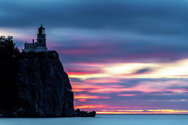 Split Rock Summer Sunrise by Sebastian Musial Split Rock Summer Sunrise by Sebastian Musial