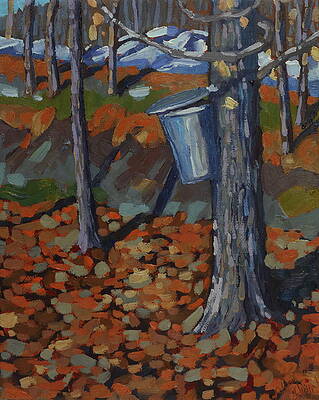 Wall Art - Painting - Spring Awakening in the Sanctuary by Phil Chadwick