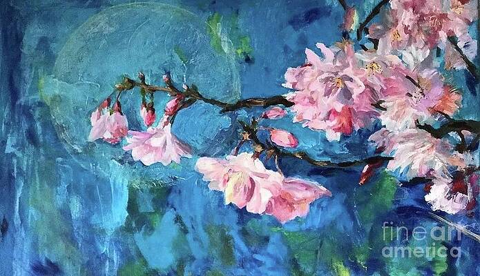 Spring Peach Blosom by Jieming Wang