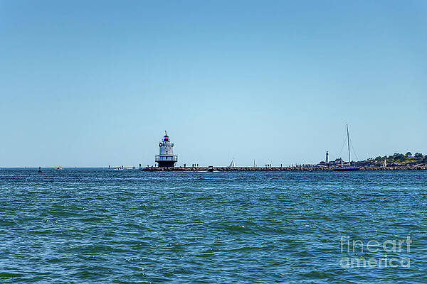 Spring Point Ledge Lighthouse by Elizabeth Dow Spring Point Ledge Lighthouse by Elizabeth Dow