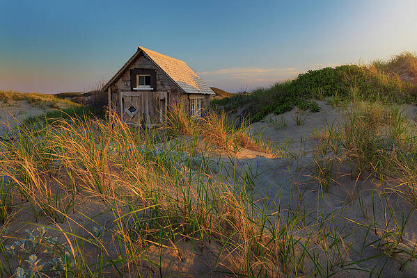 Spring Sunset at the Dune Shack by Kristen Wilkinson Spring Sunset at the Dune Shack by Kristen Wilkinson