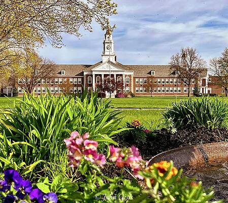 Wall Art - Photograph - Springtime at Spaulding High by John Gisis