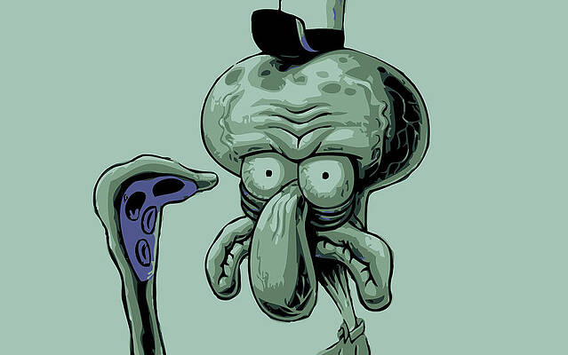 SpongeBob Monday Pants - Ryan RAT Tice - Drawings & Illustration,  Entertainment, Television, Cartoons - ArtPal