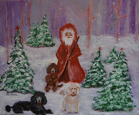 St. Nick and his pack by Evi Green St. Nick and his pack by Evi Green