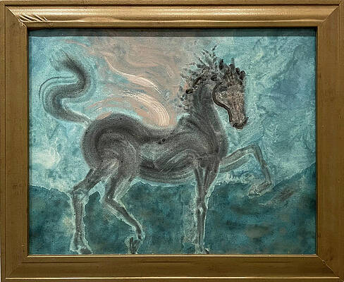 Stallion in the Blue by Leslie Porter Stallion in the Blue by Leslie Porter
