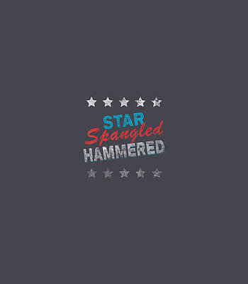 Star Spangled Hammered July 4 Memorial Labor Day Memorial Day by reonsessi