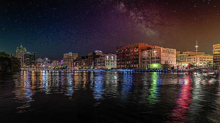 Starry Night at the Confluence by Randy Scherkenbach Starry Night at the Confluence by Randy Scherkenbach