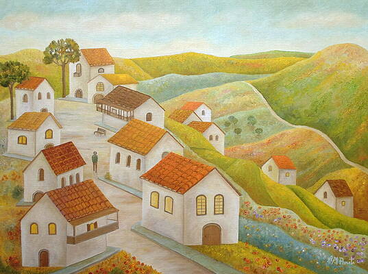 Wall Art - Painting - Stay Or Take A Bow by Angeles M Pomata