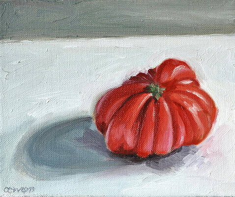 Still life with oxheart tomato by Constanza Weiss Still life with oxheart tomato by Constanza Weiss
