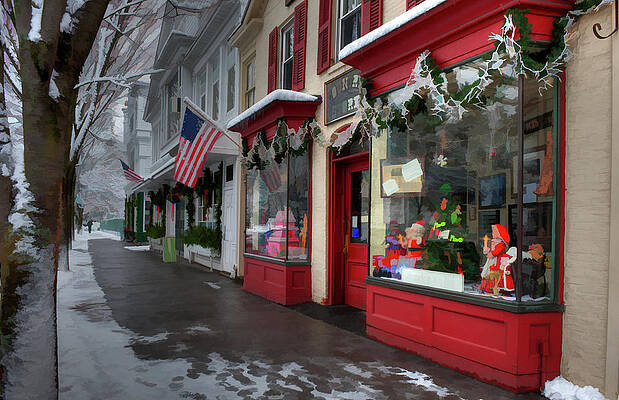Stockbridge, MA Holiday by Brenda Jacobs Stockbridge, MA Holiday by Brenda Jacobs
