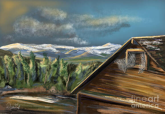 Wall Art - Digital Art - Storm Brewing by Doug Gist