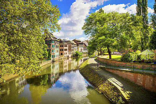 Strasbourg, Canal in Petite France. Alsace by Stefano Orazzini Strasbourg, Canal in Petite France. Alsace by Stefano Orazzini