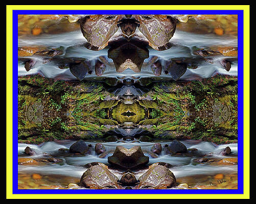 Streaming Consciousness of Cedar Creek #1 in a 3 color Frame by Ben Upham III Streaming Consciousness of Cedar Creek #1 in a 3 color Frame by Ben Upham III