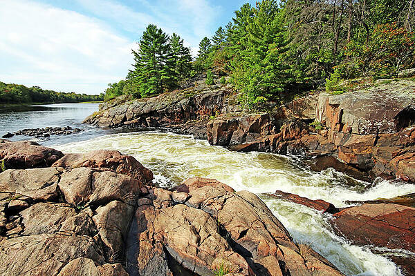 Sturgeon Chutes The Natural Divide V by Debbie Oppermann Sturgeon Chutes The Natural Divide V by Debbie Oppermann