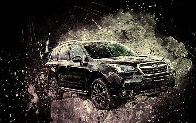 Subaru Forester Art Pixels