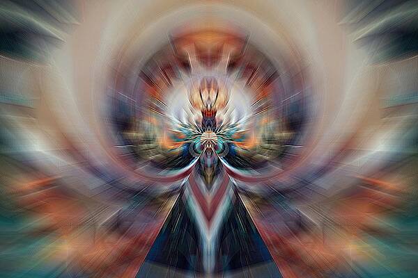 Wall Art - Digital Art - Sun Goddess by David Manlove