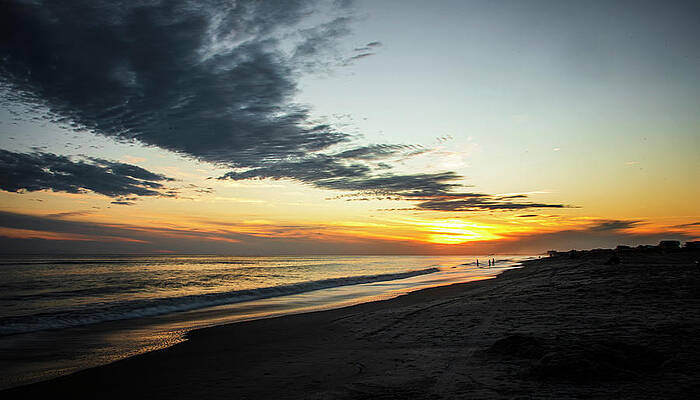 Wall Art - Photograph - Sunest at the Beach - End of a Beautiful Day by Bob Decker