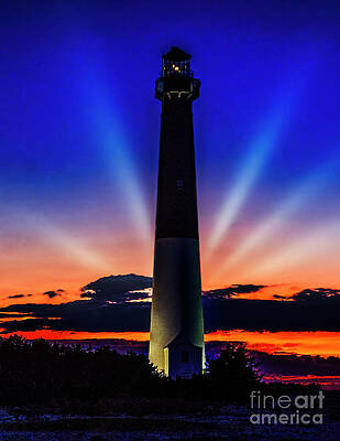 Sunrays at Barnegat Light by Nick Zelinsky Jr Sunrays at Barnegat Light by Nick Zelinsky Jr