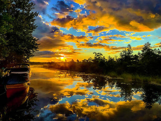 Sunrise at the Dock 1 by Shehan Wicks Sunrise at the Dock 1 by Shehan Wicks