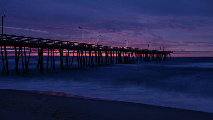 Sunrise at the Pier by Tom Wahl Sunrise at the Pier by Tom Wahl