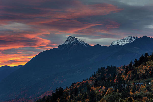 Sunrise over Mount Cheam and Promontory Hill by Pierre Leclerc Photography Sunrise over Mount Cheam and Promontory Hill by Pierre Leclerc Photography