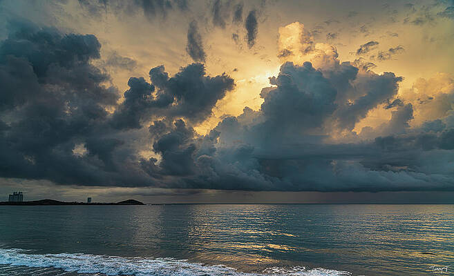 Sunrise Storm Clouds Mazatlan Mexico by Tommy Farnsworth Sunrise Storm Clouds Mazatlan Mexico by Tommy Farnsworth