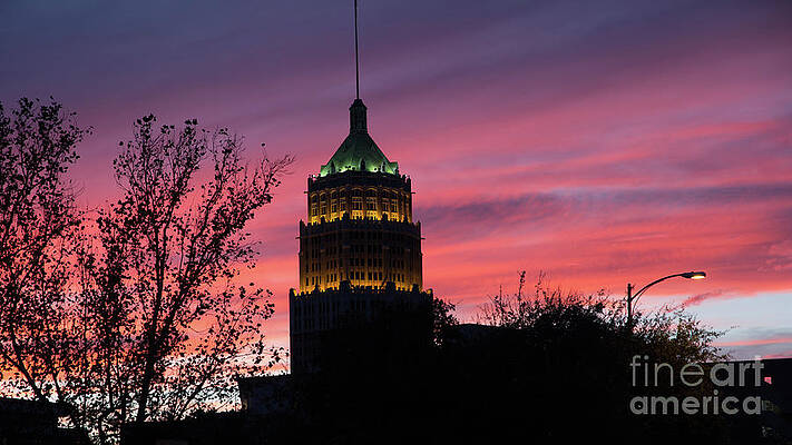 Wall Art - Photograph - Sunset in San Antonio by Agnes Caruso