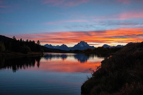 Sunset in the Tetons by Steve Stuller Sunset in the Tetons by Steve Stuller