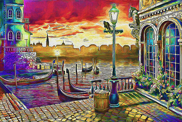 Sunset in Venice by Nenad Vasic Sunset in Venice by Nenad Vasic