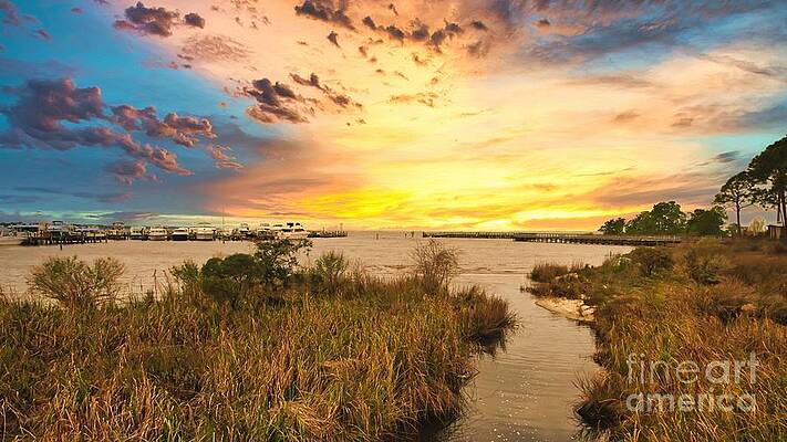 Sunset On The Bay by Mel Steinhauer Sunset On The Bay by Mel Steinhauer