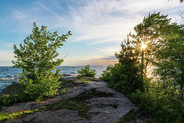 Wall Art - Photograph - Sunset Over Lake Nipissing in North Bay, Ontario 8 by John Twynam
