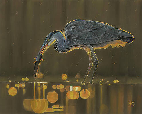 Wall Art - Pastel - Sunshower Catch by Mark Ray