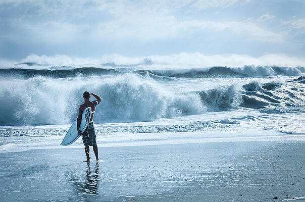 Wall Art - Photograph - Surfer Watch by Laura Fasulo