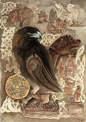 Norse Mythology Paintings Fine Art America