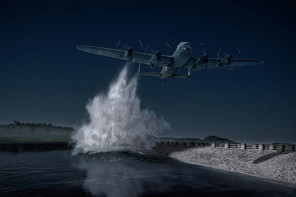 T for Tommy attacking the Sorpe Dam by Gary Eason T for Tommy attacking the Sorpe Dam by Gary Eason