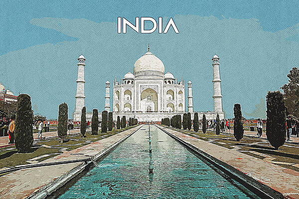 Taj Mahal Art for Sale (Page #4 of 35) - Pixels