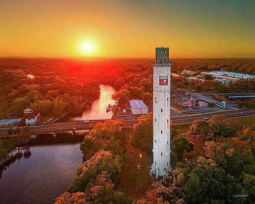 Tampa - Sulphur Springs Water Tower by Lance Raab Tampa - Sulphur Springs Water Tower by Lance Raab