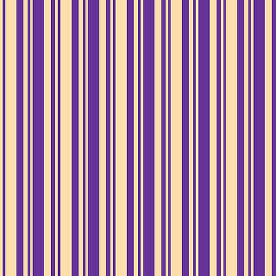 [ Thumbnail: Tan and Purple Colored Lined/Striped Pattern Poster ]