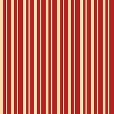 [ Thumbnail: Tan and Red Colored Lined Pattern Throw Pillow ]