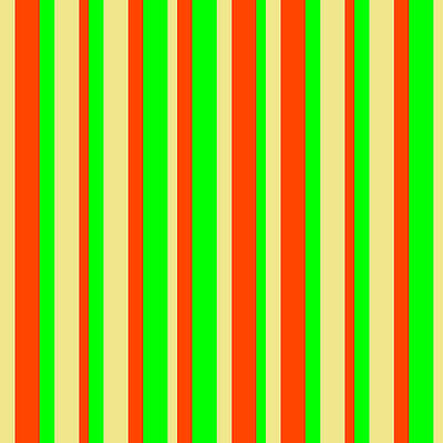 [ Thumbnail: Tan, Red, and Lime Colored Striped/Lined Pattern Throw Pillow ]